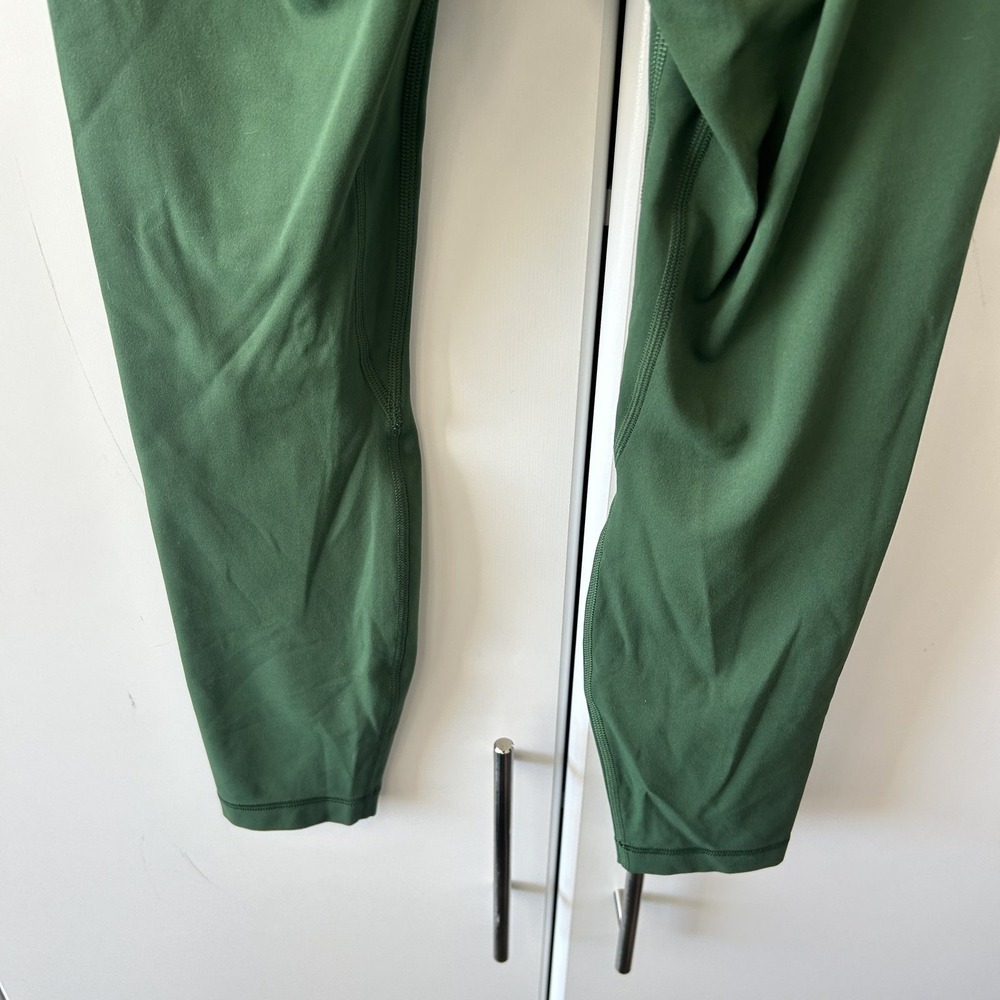 Lululemon Align High-Rise Pant 25 Nulu Yoga Leggings Dark Green LW5CT3S Size 4 - Picture 9 of 10